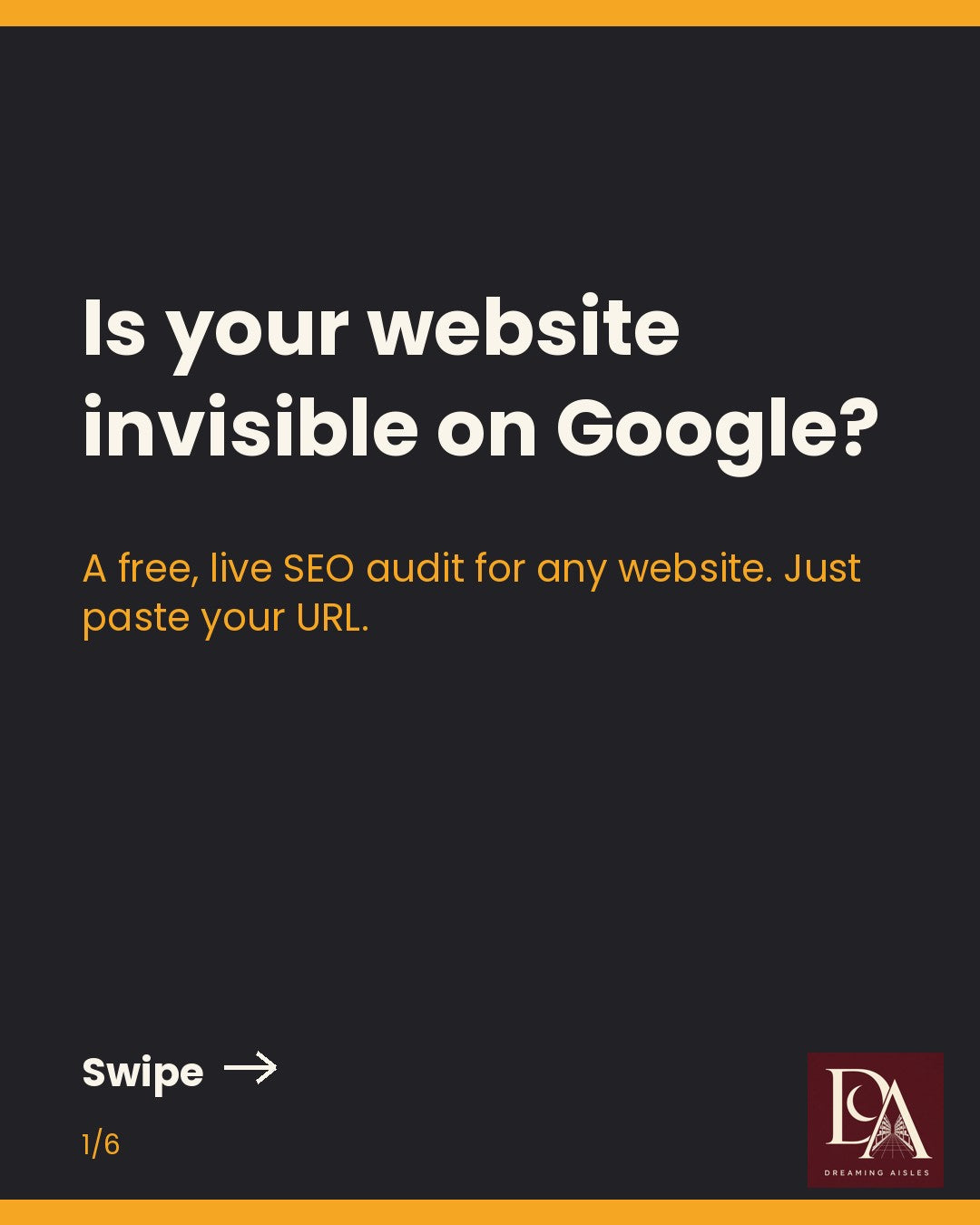 Free SEO audit for any website, just paste your URL - DreamingAisles
