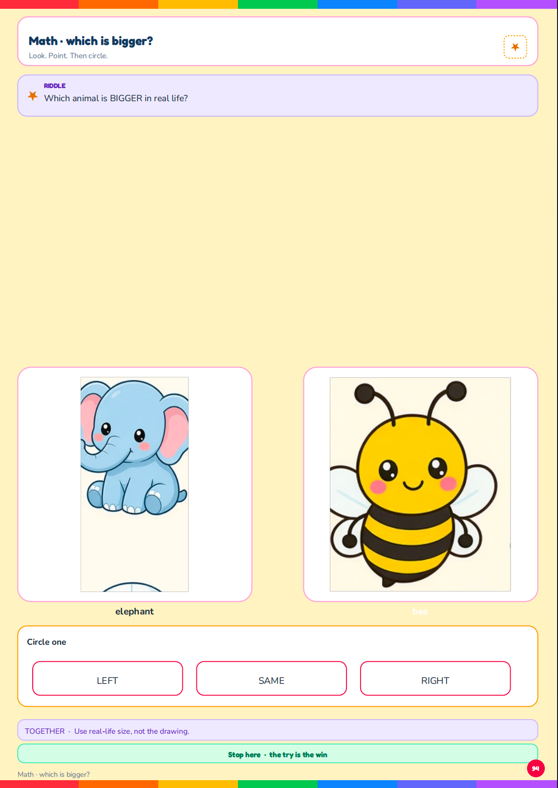 Star Trail printable toddler learning workbook PDF, ages 2-5 – preview 10