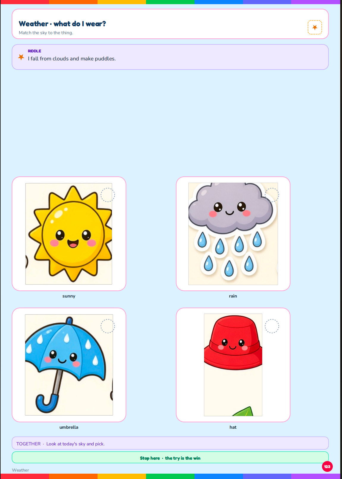 Star Trail printable toddler learning workbook PDF, ages 2-5 – preview 7