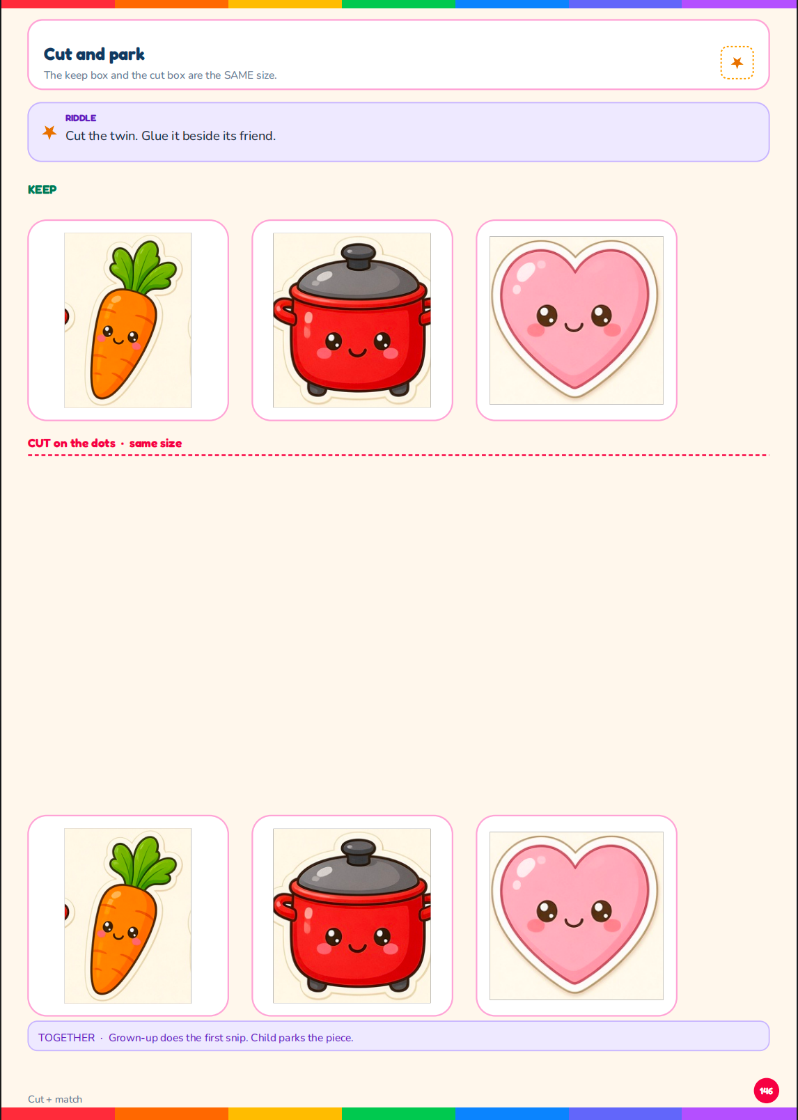 Star Trail printable toddler learning workbook PDF, ages 2-5 – preview 5