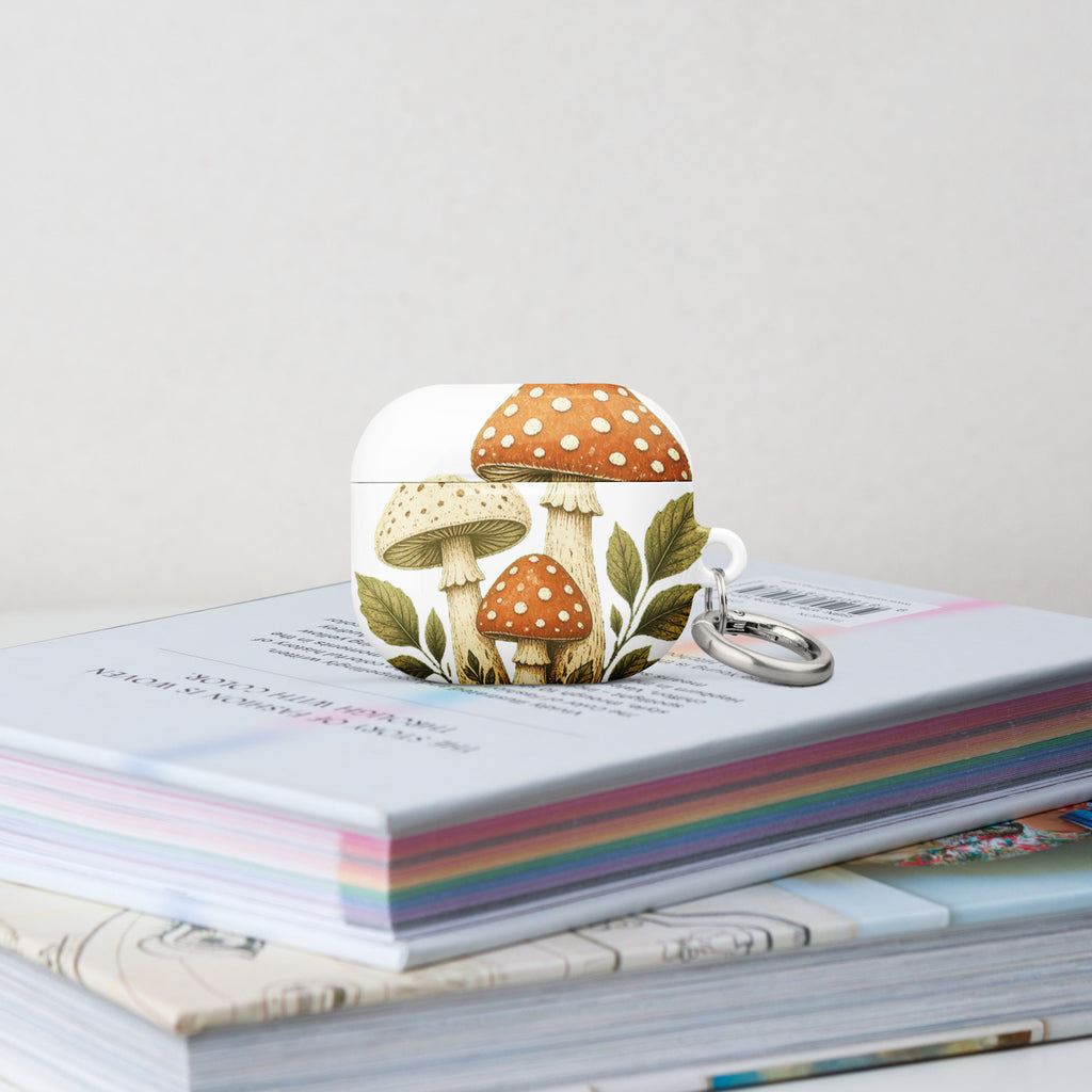The Mushroom Art AirPods® Case with Carabiner — product image 3
