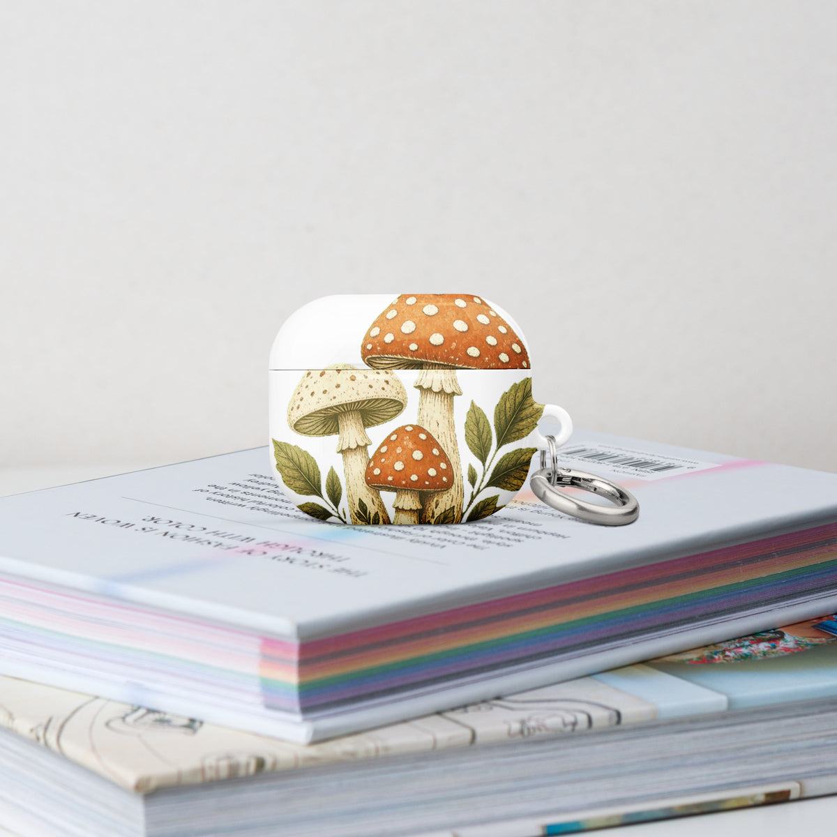 The Mushroom Art AirPods® Case with Carabiner — product image 3