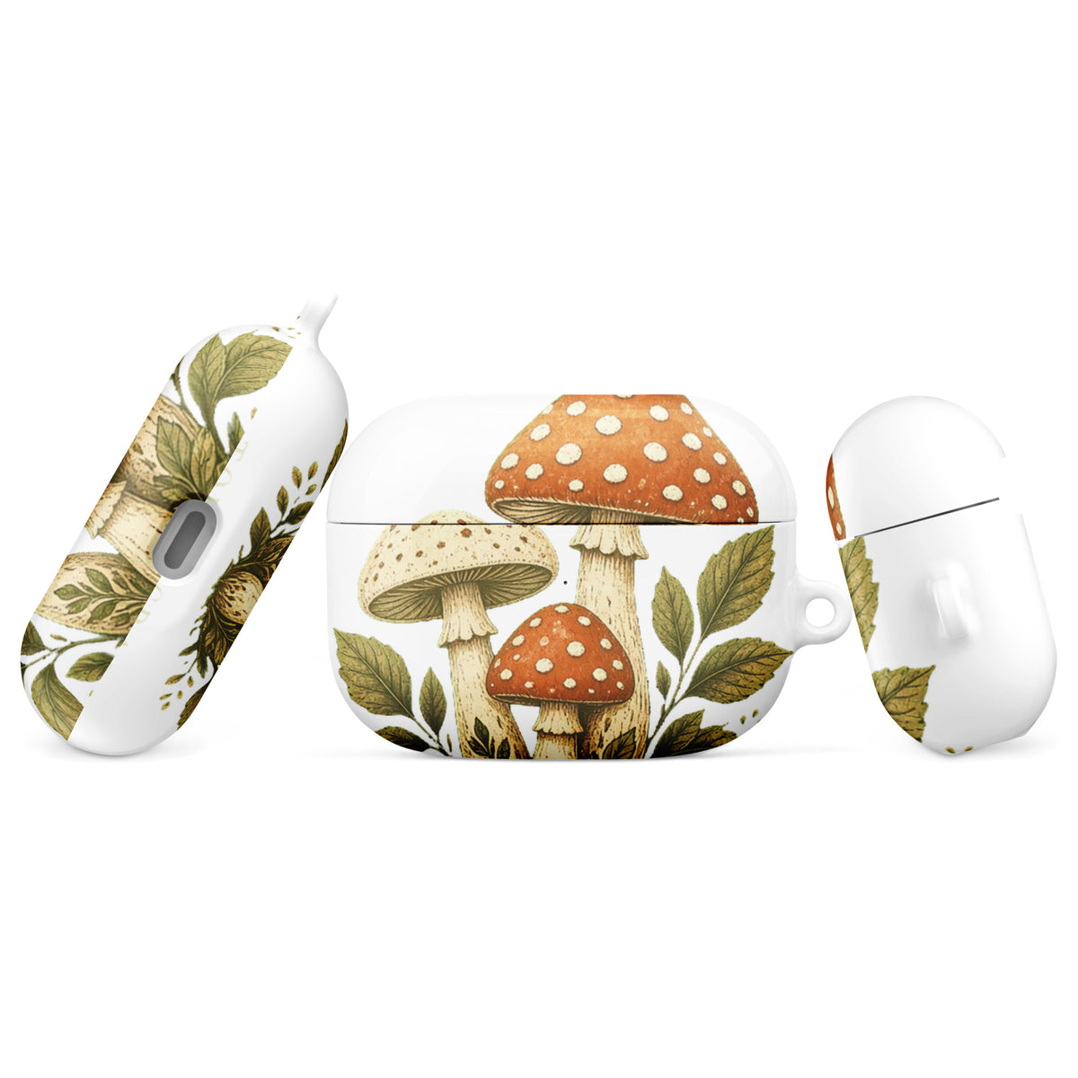 The Mushroom Art AirPods® Case with Carabiner — product image 1