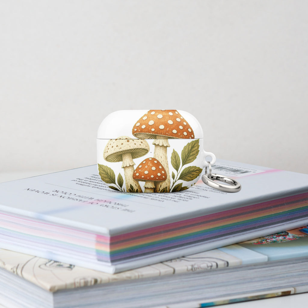 The Mushroom Art AirPods® Case with Carabiner — product image 4