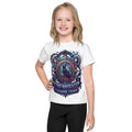 Steampunk Cosmic Black Cat Kids T-Shirt | Clockwork Cosmos Tee — product image 1
