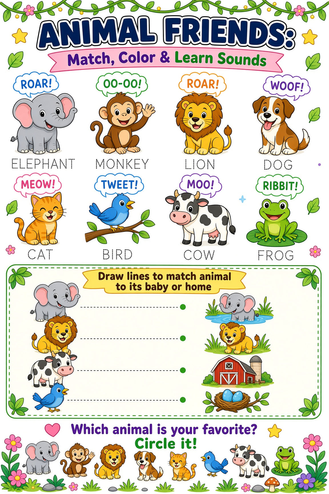 Toddler Brain Booster printable toddler activity book PDF – preview 8