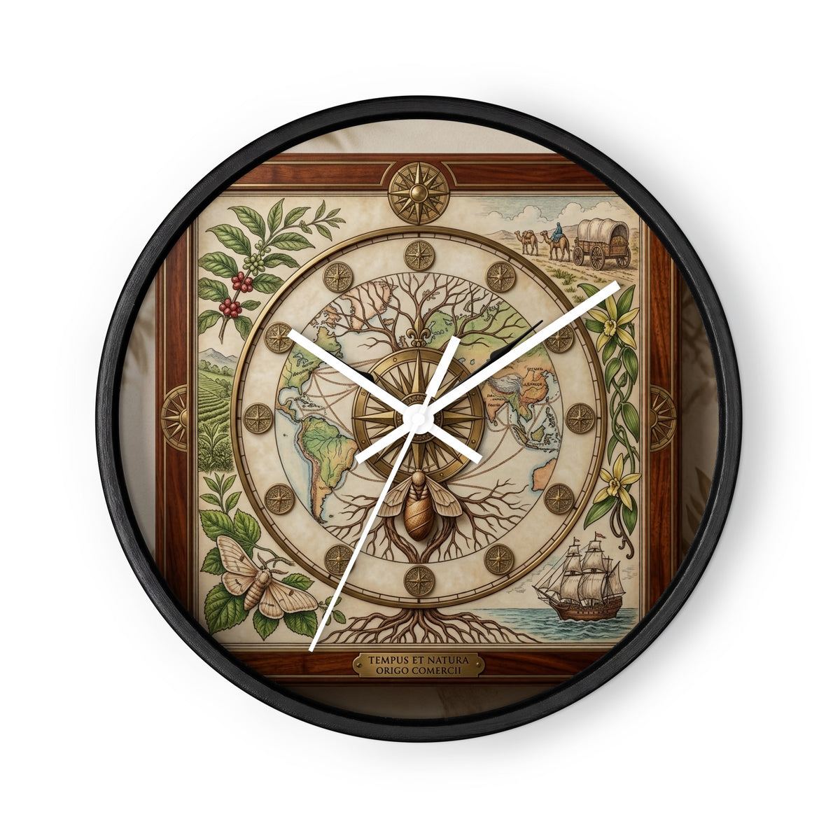 Hidden Art Wall Clock | Unique Artistic Wall Clock — product image 2