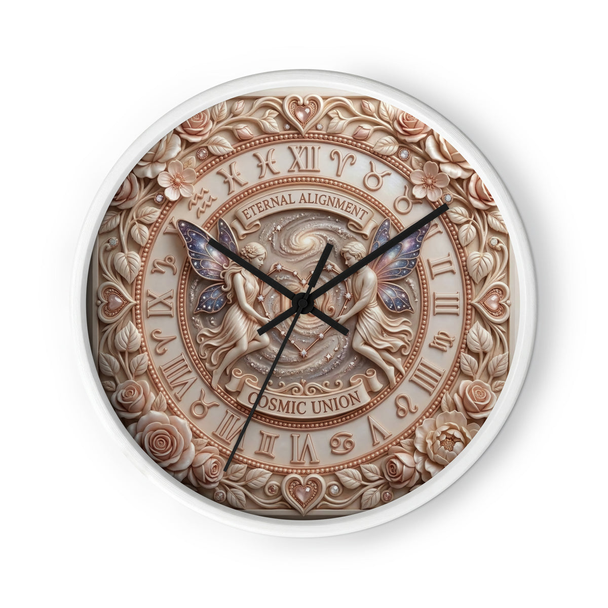 Cosmic Union Wall Clock | Celestial Artistic Wall Clock — product image 5