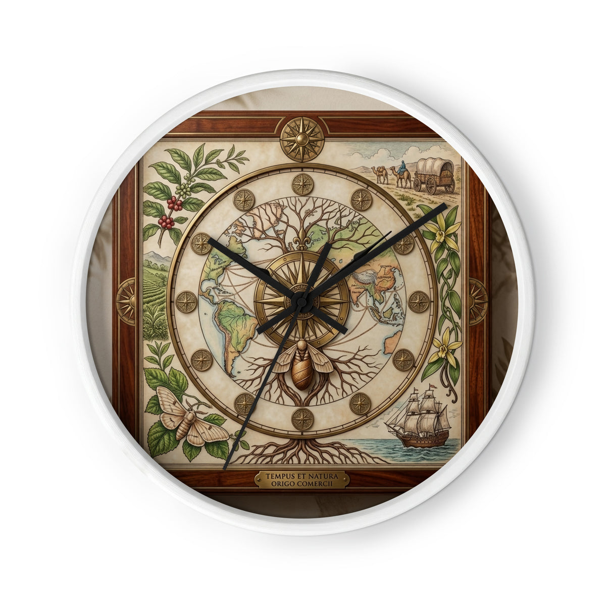 Hidden Art Wall Clock | Unique Artistic Wall Clock — product image 5