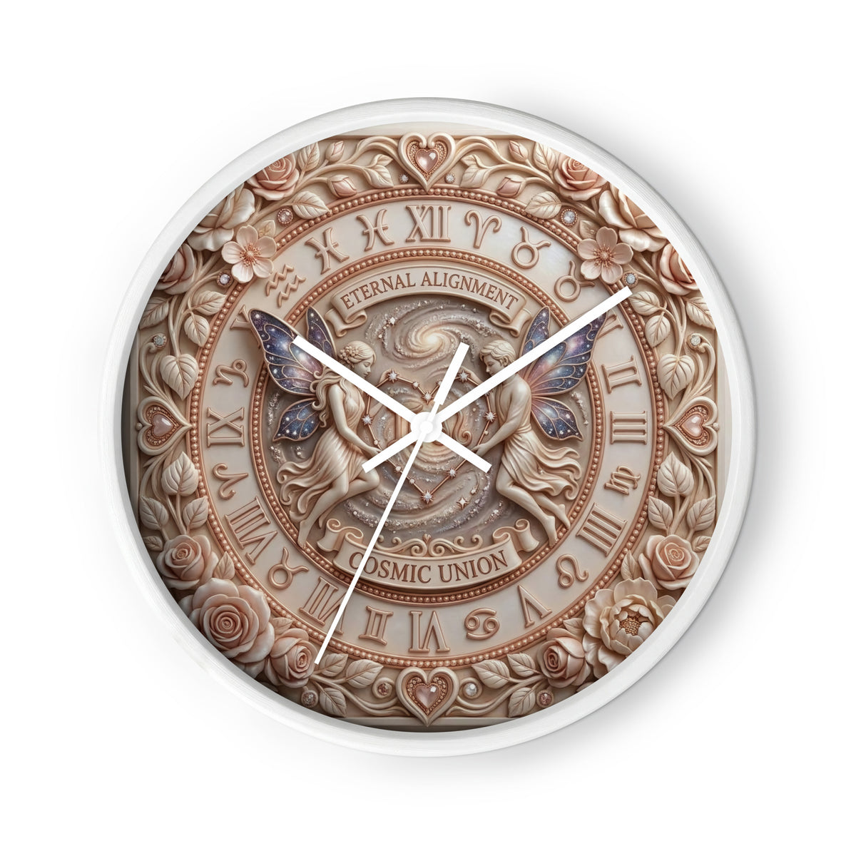 Cosmic Union Wall Clock | Celestial Artistic Wall Clock — product image 6