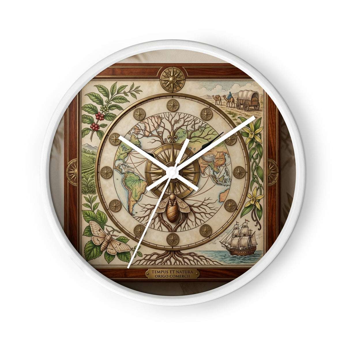 Hidden Art Wall Clock | Unique Artistic Wall Clock — product image 6