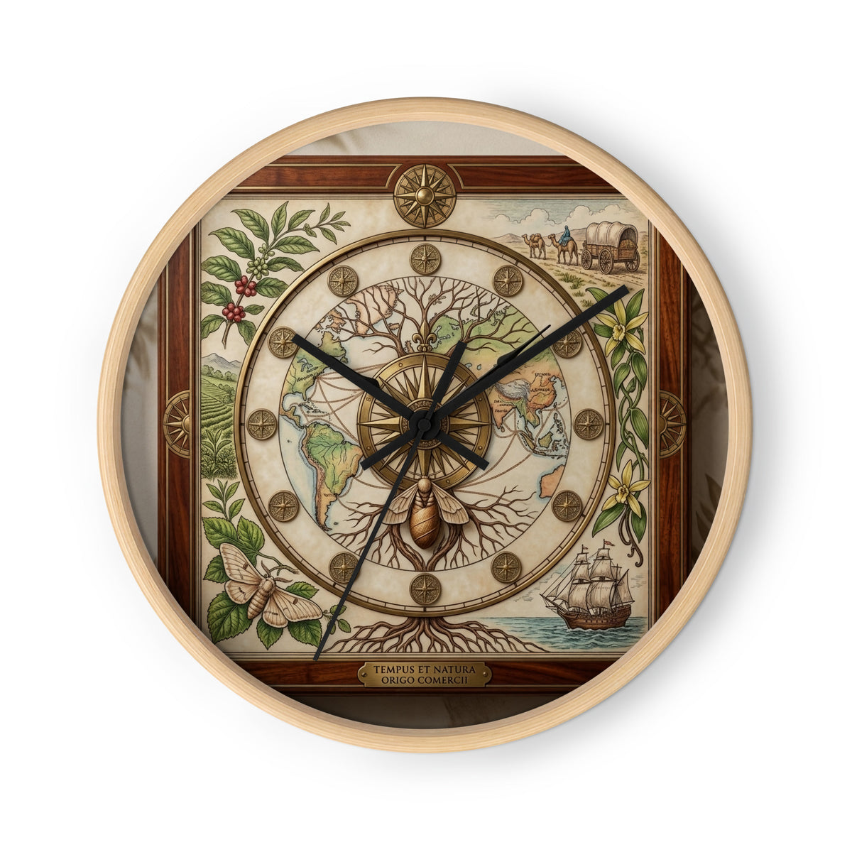 Hidden Art Wall Clock | Unique Artistic Wall Clock — product image 3