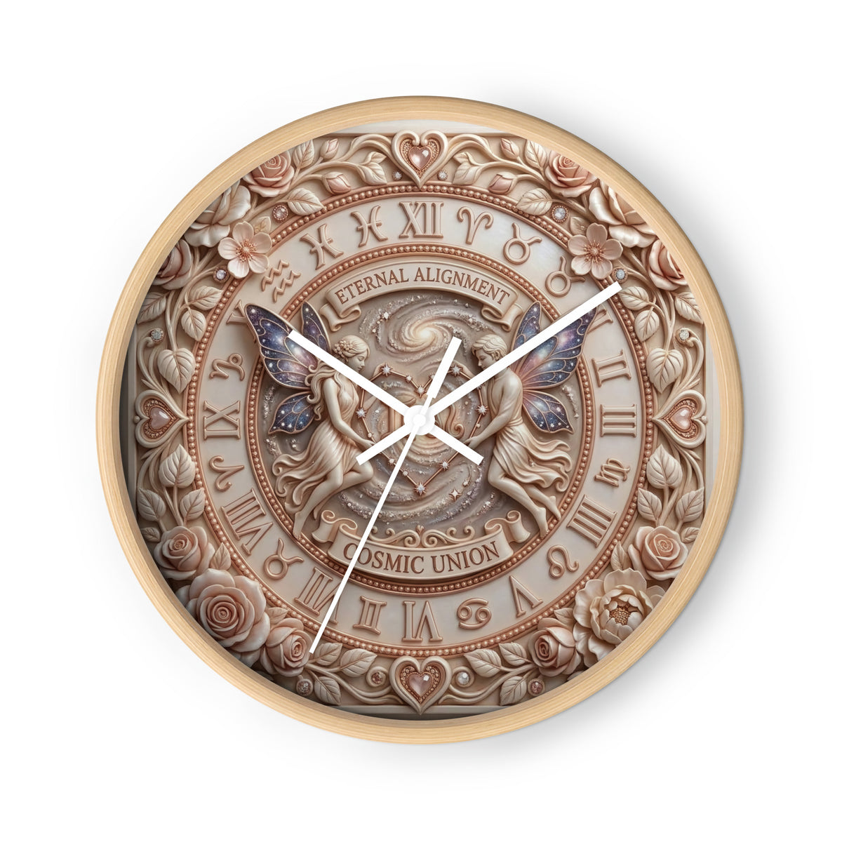 Cosmic Union Wall Clock | Celestial Artistic Wall Clock — product image 4