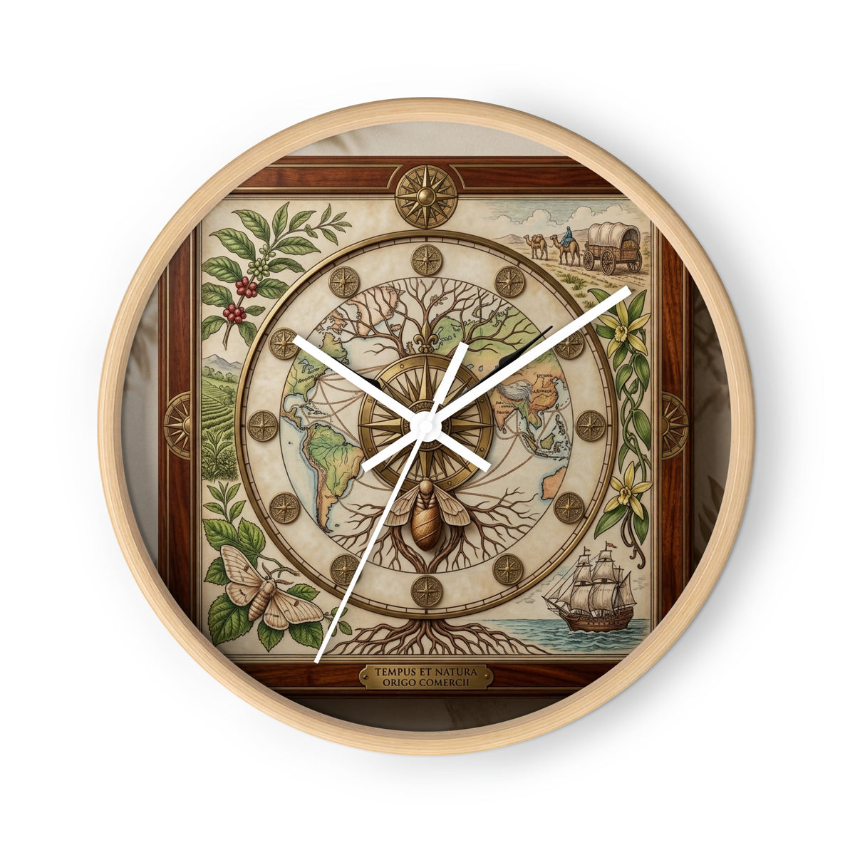 Hidden Art Wall Clock | Unique Artistic Wall Clock — product image 4