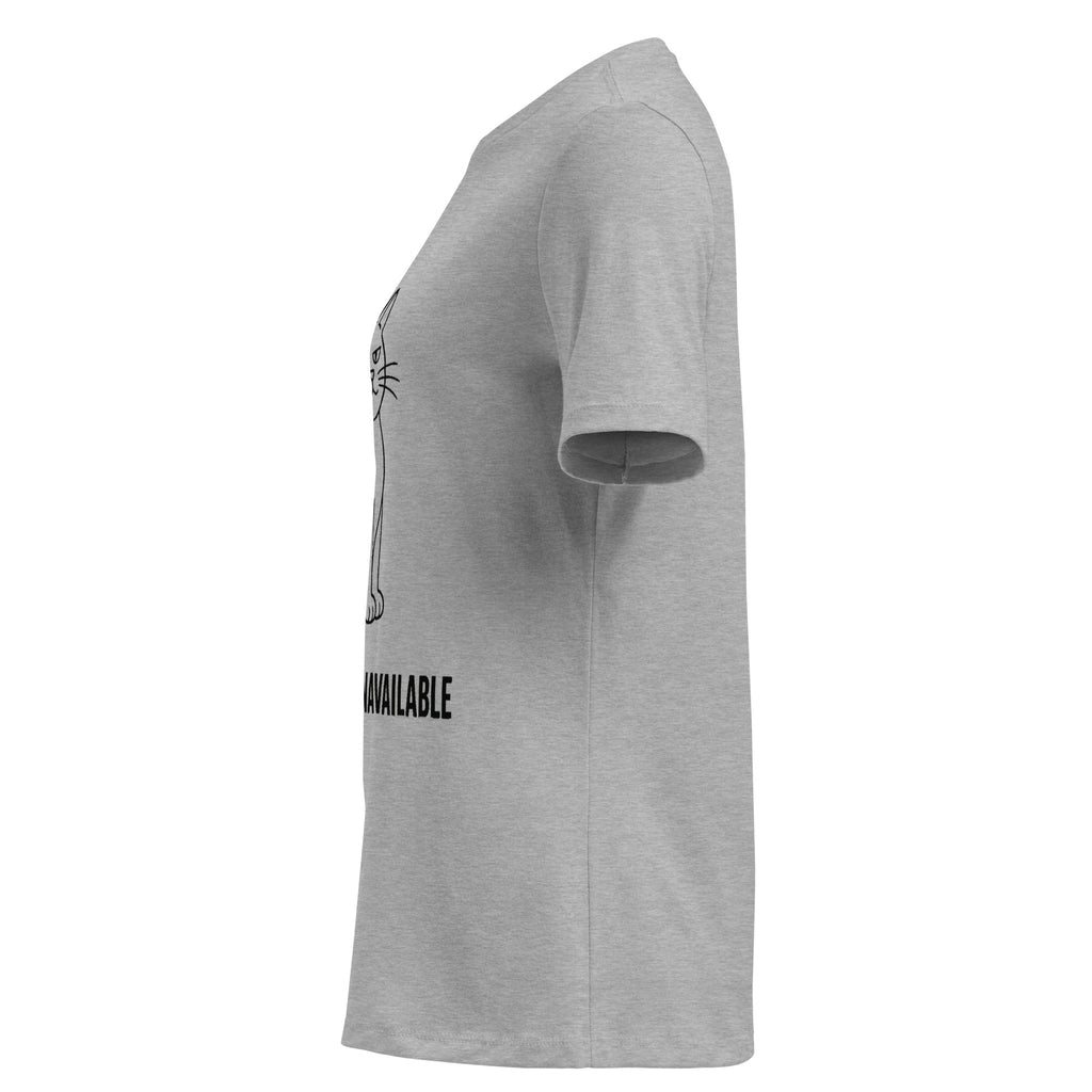Emotionally Unavailable Cat T-Shirt | Women's Line Art Tee — product image 39