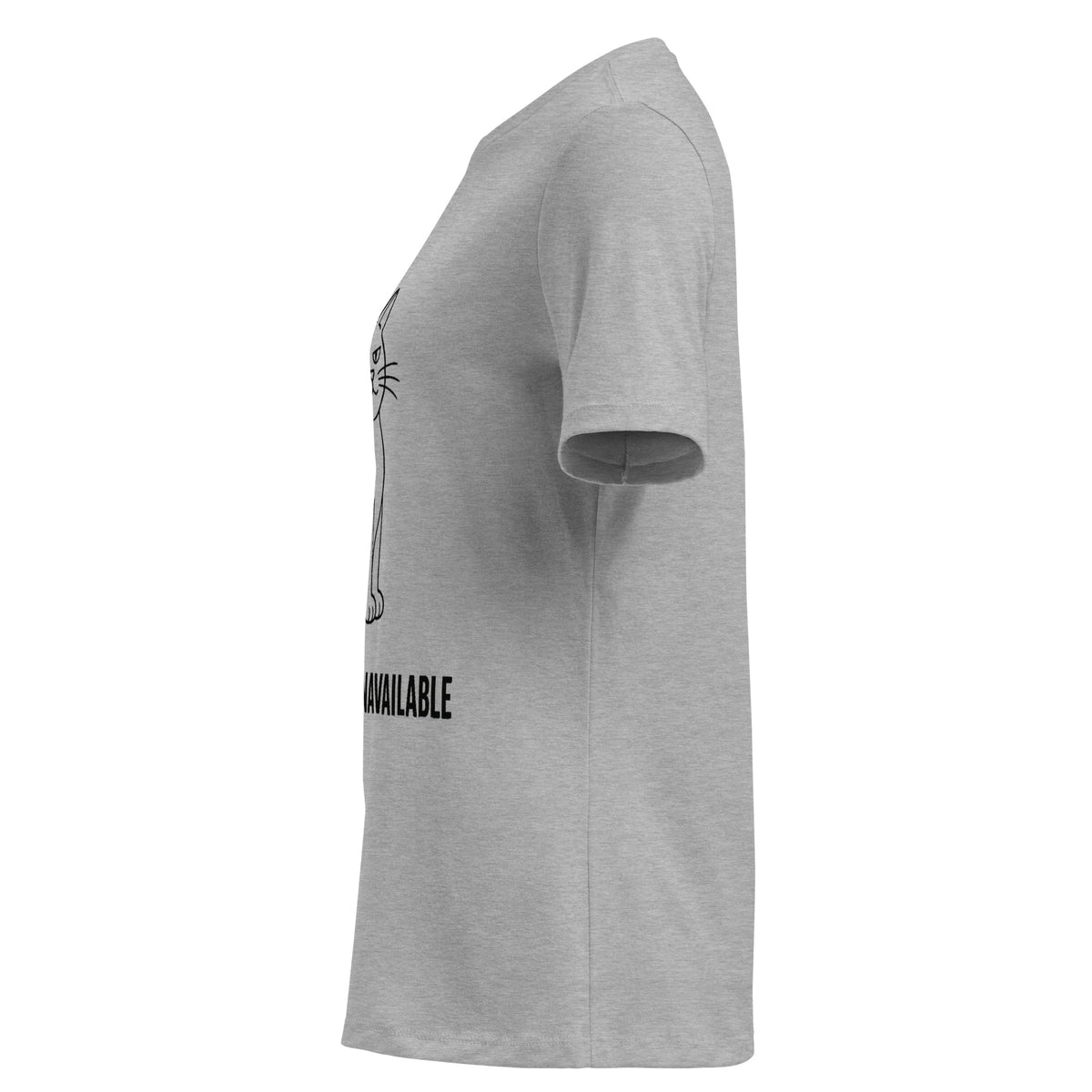 Emotionally Unavailable Cat T-Shirt | Women's Line Art Tee — product image 39
