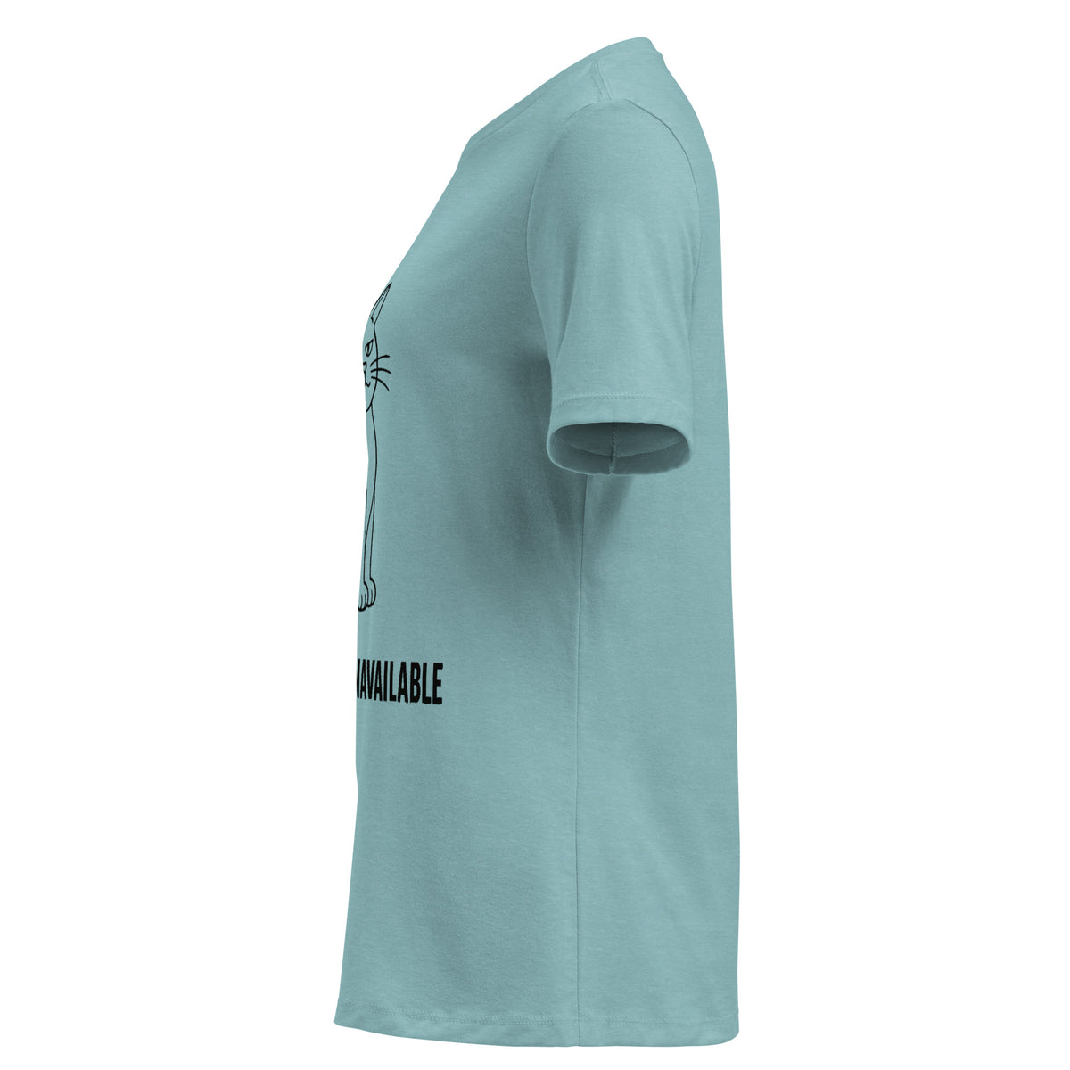 Emotionally Unavailable Cat T-Shirt | Women's Line Art Tee — product image 31