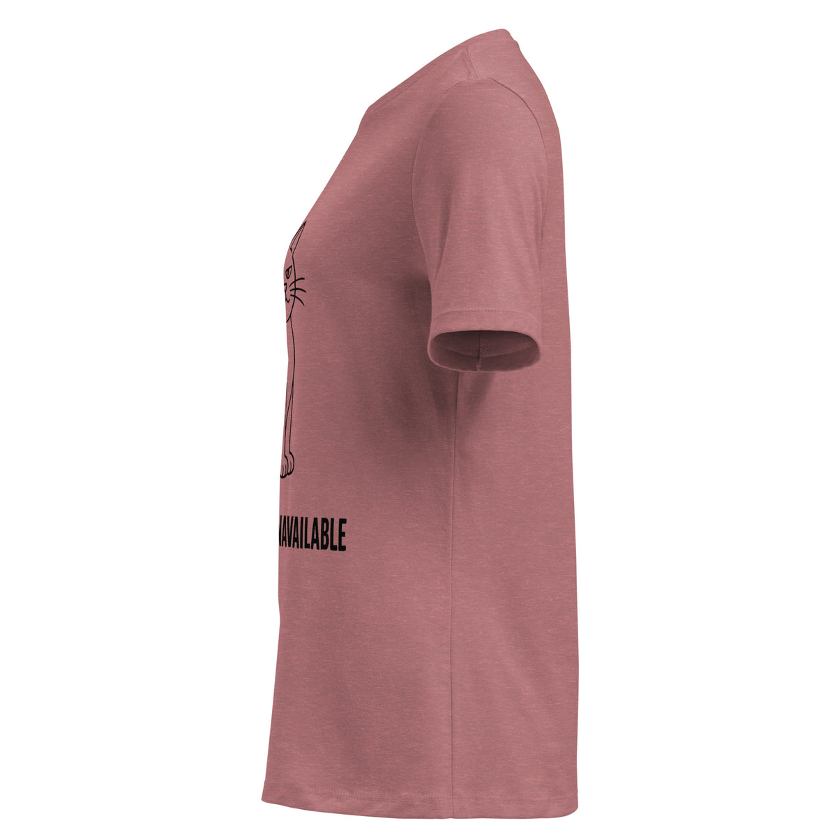 Emotionally Unavailable Cat T-Shirt | Women's Line Art Tee — product image 23