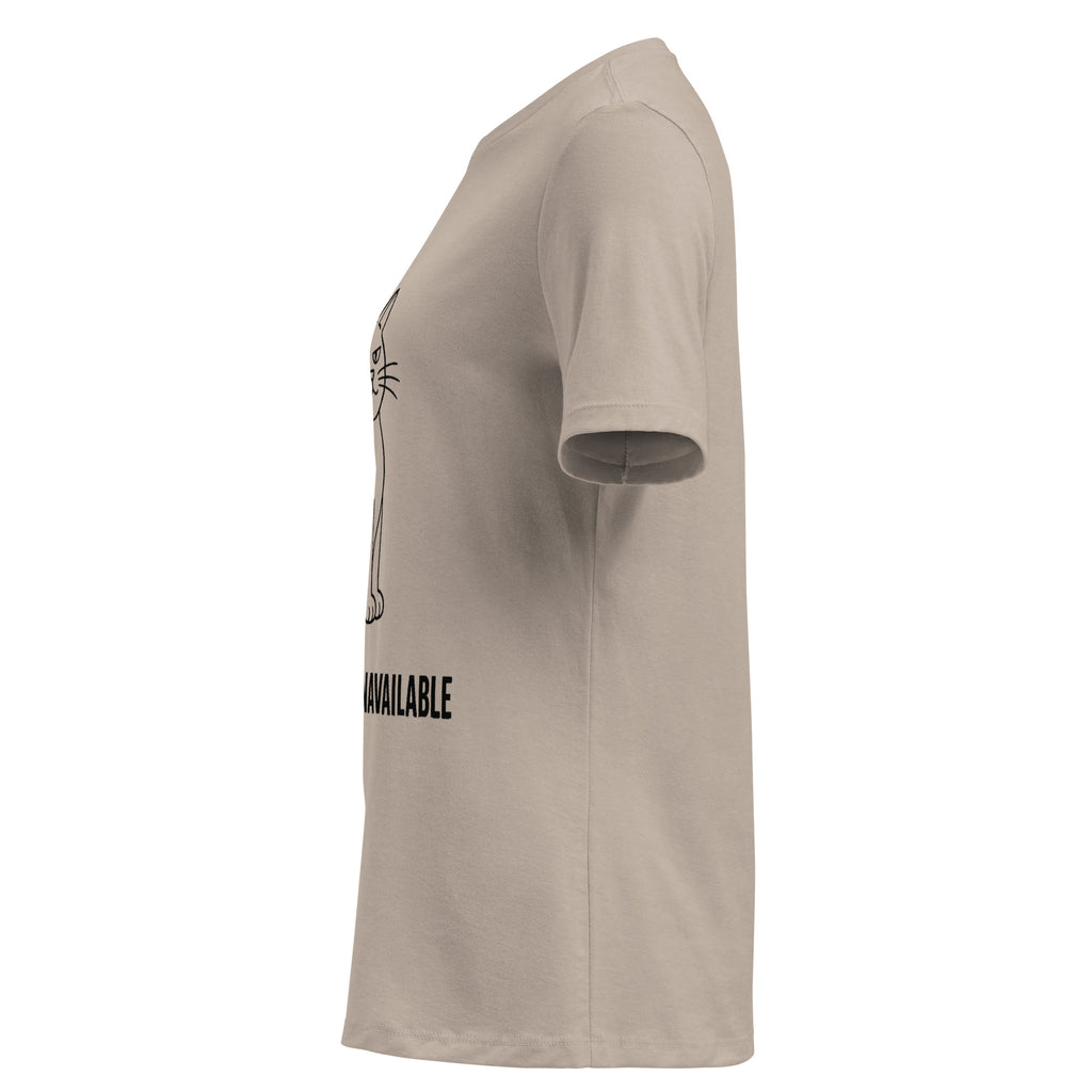 Emotionally Unavailable Cat T-Shirt | Women's Line Art Tee — product image 43