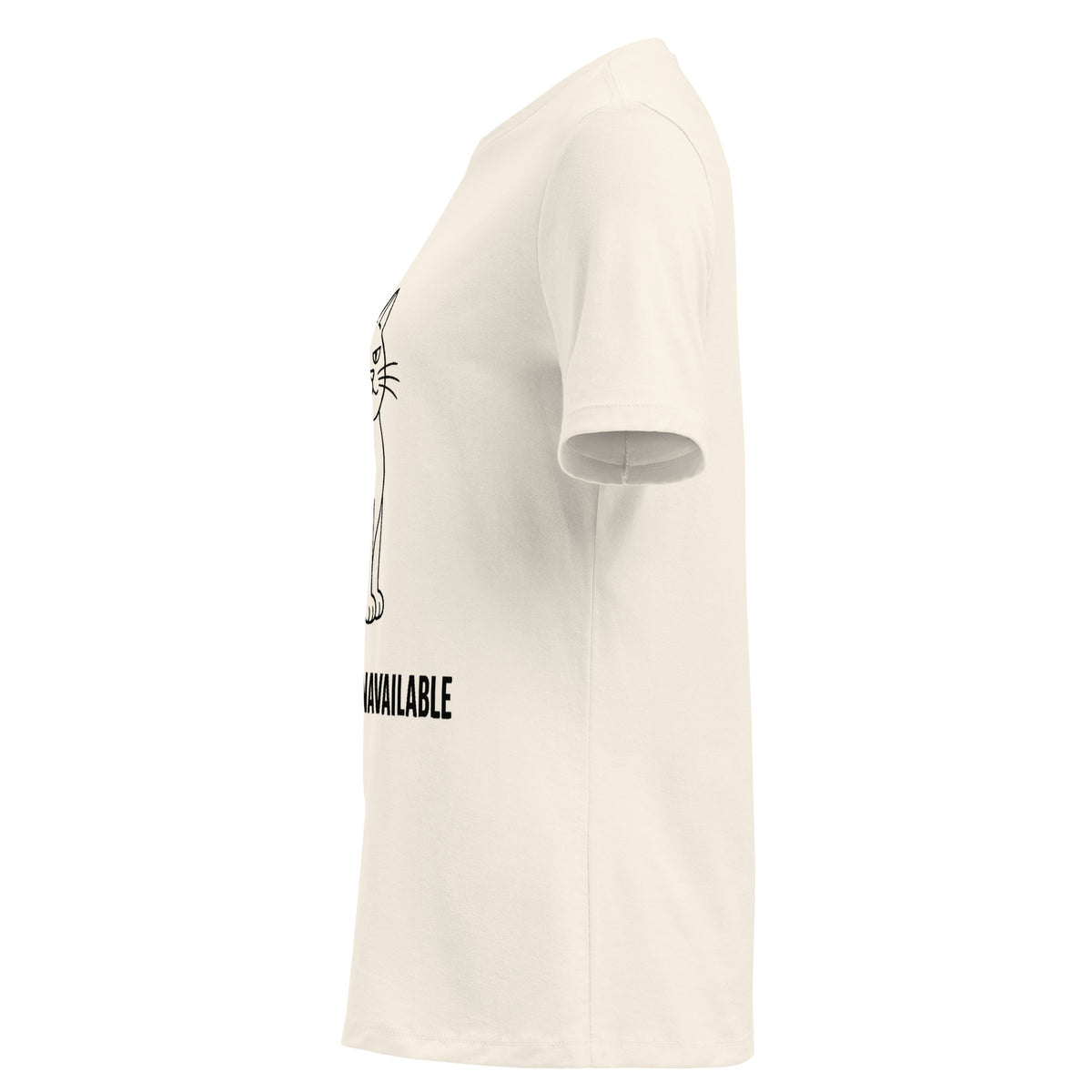 Emotionally Unavailable Cat T-Shirt | Women's Line Art Tee — product image 55