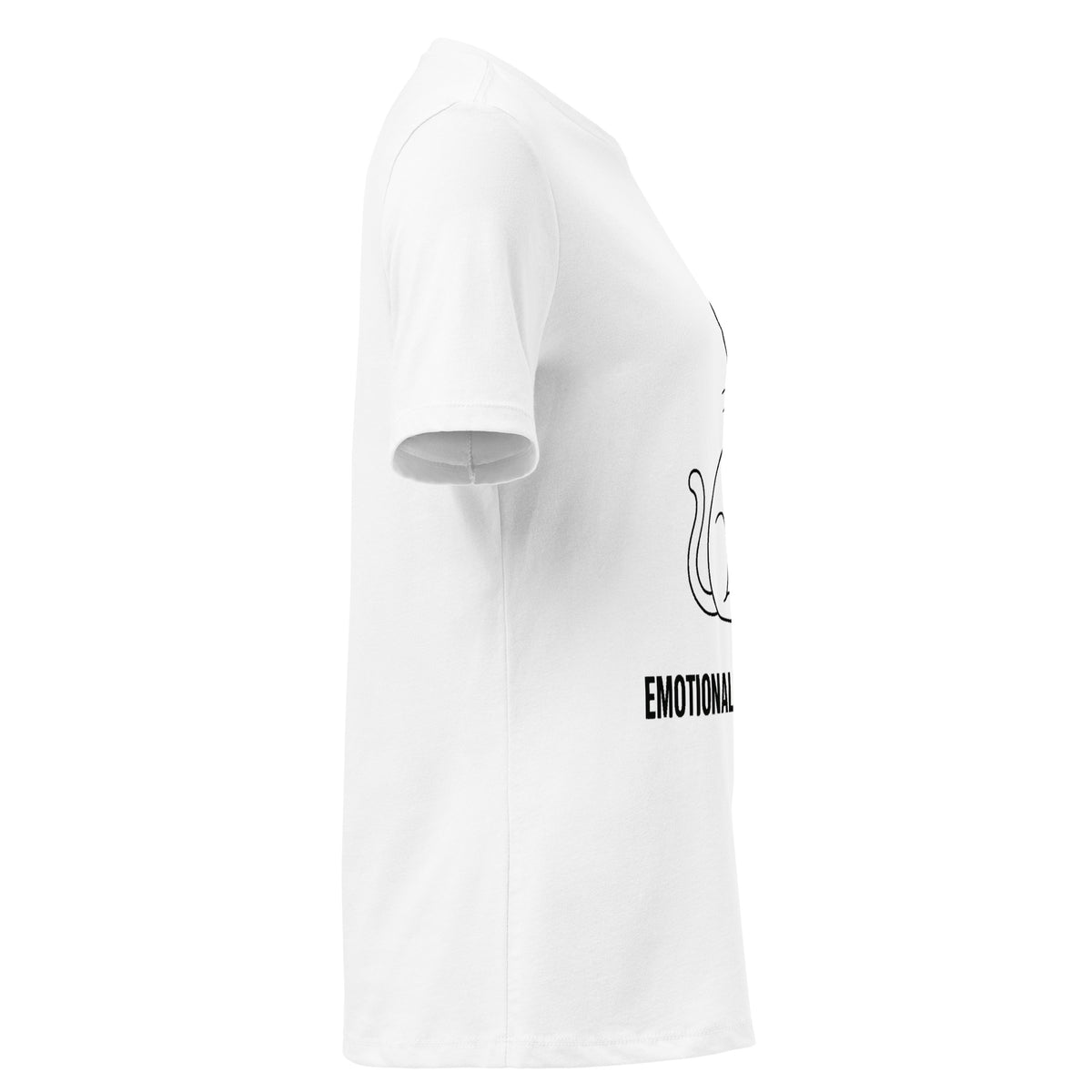 Emotionally Unavailable Cat T-Shirt | Women's Line Art Tee — product image 64